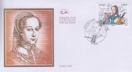 Enveloppe  FDC   1er  Jour   FRANCE    Louise   Labé     2016 - 2010-2019