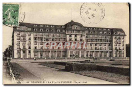 CPA Deauville La Plage Fieurie Le Royal Hotel - Deauville