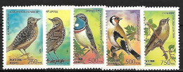 Russia - 1995 Complete Set 5/5 : 5 Different Songbirds - Songbirds & Tree Dwellers