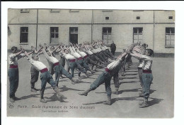 Menen  Menin  Ecole Régimentaire Du 3ème Chasseurs  Gymnastique Suèdoise  1909 - Menen