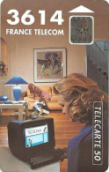 France: France Telecom 09/92 F290b Minitel 3614 - 1992