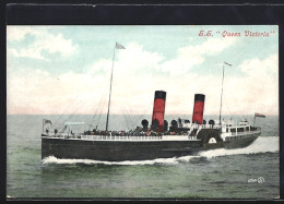 AK Dampfer SS Queen Victoria In Fahrt  - Paquebots