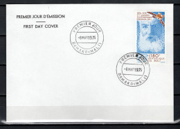 Mali 1976 Space, Telephone Centenary Stamp On FDC - Africa