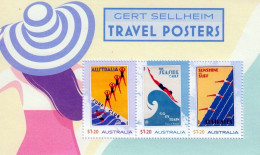 Australia / Australië - Postfris / MNH - Sheet Travel Posters 2024 - Neufs