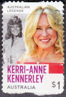 2018 - AUSTRALIA - LEYENDAS DE TELEVISION - KERRI-ANNE KENNERLEY - YVERT 4556 - Otros & Sin Clasificación