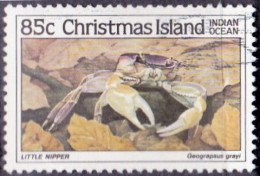 1985 - AUSTRALIA - CHRISTMAS ISLAND - ISLA DE NAVIDAD - CANGREJO - YVERT 201 - Christmas Island