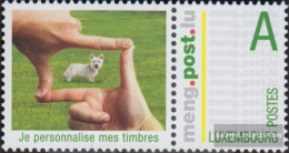 Luxembourg 1711Zf With Zierfeld (complete Issue) Unmounted Mint / Never Hinged 2006 Grußmarke - Dog - Unused Stamps