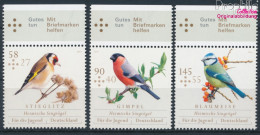 BRD 3023-3025 (kompl.Ausg.) Postfrisch 2013 Heimische Singvögel (10368880 - Ongebruikt