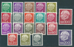 Saar MiNr. 380-399 **  (0287) - Unused Stamps