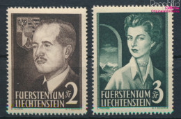 Liechtenstein 332-333 (kompl.Ausg.) Postfrisch 1955 Fürstenpaar (10377408 - Ungebraucht