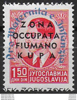 1942 Kupa 1,50d Varietà MNH Sass. N. 38c - Autres & Non Classés