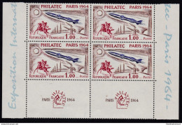 1964 FRANCIA   - N° 1422  Philatec  MNH/**  Blocco Di Quattro - Andere & Zonder Classificatie