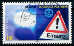 BRD 2000 Nr 2125 Zentrisch Gestempelt X6D8E5E - Used Stamps