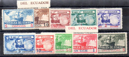 Ecuador Series Nº Yvert 327/31 + Aéreo Nº Yvert 36/40 ** - Equateur