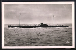 CPA Französisches U-bateau Acteon  - Warships
