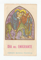 Hojita Día Del Emigrante. Jornada Mundial Pontificia. 11x7 Cm. - Religion & Esotericism