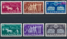 Luxemburg 478-483 (kompl.Ausg.) Postfrisch 1951 Einigung (10368708 - Neufs