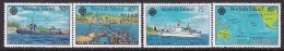 Norfolk Island 1983 Communications Year Sc 319-22 Mint Never Hinged - Ile Norfolk