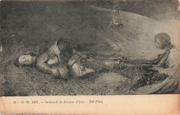 ARTS - Peintures & Tableaux - G W Joy - Sommeil De Jeanne D'Arc - N D Phot - Carte Postale Ancienne - Malerei & Gemälde