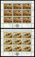 JUGOSLAWIEN Nr 1883-1884 Zentrisch Gestempelt KLEINBG S043C8A - Hojas Y Bloques