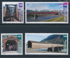 Liechtenstein 1671-1674 (kompl.Ausg.) Postfrisch 2013 Brücken (10377500 - Unused Stamps