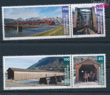 Liechtenstein 1671-1674 Paare (kompl.Ausg.) Postfrisch 2013 Brücken (10377505 - Neufs