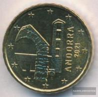 Andorra And 4 2021 Stgl./unzirkuliert 2021 10 CENT Kursmünze - Andorre