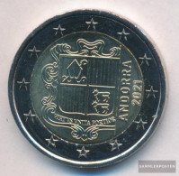 Andorra And 9 2021 Stgl./unzirkuliert 2021 2 Euro Kursmünze - Andorre