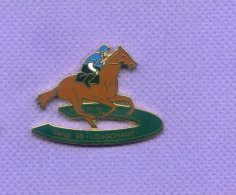 Superbe Pins Cheval Course Hippique Galop 1996 Longchamp Egf I460 - Other & Unclassified