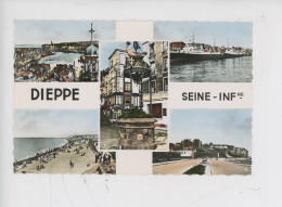 Dieppe Seine Inférieure Multivues Cp Vierge N°217/76 - Dieppe