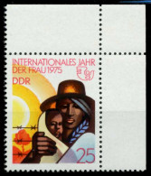 DDR 1975 Nr 2021 Postfrisch ECKE-ORE X6995E2 - Unused Stamps