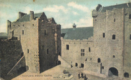 British Castles Architecture Doune Castle Courtyard Well - Châteaux