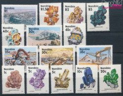 Namibia - Südwestafrika 683x-697x (kompl.Ausg.) Postfrisch 1991 Mineralien Und Bergwerke (10368376 - Namibia (1990- ...)