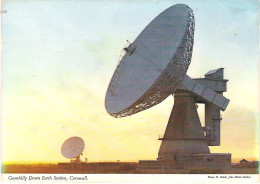 GOONHILLY DOWN EARTH STATION, CORNWALL, ENGLAND. UNUSED POSTCARD Mm1 - Other & Unclassified