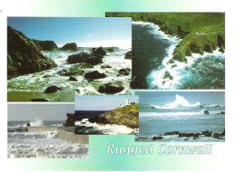 RUGGED CORNWALL, ENGLAND. UNUSED POSTCARD Mm1 - Sonstige & Ohne Zuordnung