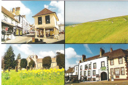 SCENES FROM FARINGDON, OXFORDSHIRE, ENGLAND. UNUSED POSTCARD Mm1 - Other & Unclassified