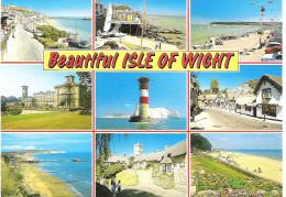 SCENES FROM THE ISLE OF WIGHT, ENGLAND. USED POSTCARD Mm1 - Other & Unclassified