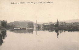 Baume Les Dames * Cour Les Baume * Vue Sur Le Village Et Le Doubs * Usine Cheminée - Baume Les Dames