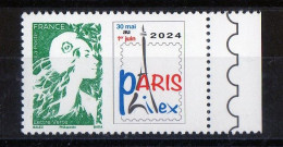 FR 2024  "  PARIS Philex - 30 Mai Au 10 Juin -1 Timbre LV 20 G  à  1.29 € - Marge à Droite - Illustré-neuf** - Nuevos