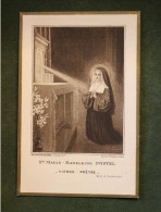 Image Religieuse Sainte Marie Madeleine Postel  Signée G. Laporte- Holy Card - Andachtsbilder