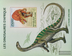 The Ivory Coast Block192B (complete Issue) Unmounted Mint / Never Hinged 2014 Prehistoric Reptillien - Ivory Coast (1960-...)