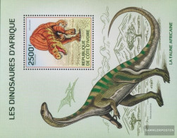 The Ivory Coast Block192A (complete Issue) Unmounted Mint / Never Hinged 2014 Prehistoric Reptillien - Côte D'Ivoire (1960-...)
