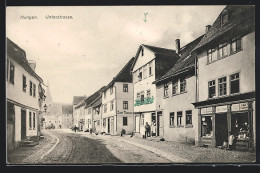 AK Hungen, Blick In Die Unterstrasse Mit Gasthaus Zum Taunus  - Taunus