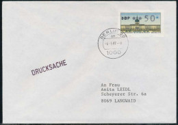 BERLIN ATM 1-050 DRUCKSACHE EF FDC X7E4642 - Briefe U. Dokumente