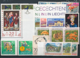 Liechtenstein Postfrisch Sagen U. Legenden 1997 Schubert, Pilze, Eisenbahn, Kunst U  (10377416 - Neufs
