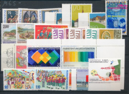 Liechtenstein Postfrisch Nationale Feste 1998 Kunst, Weihnachten, Telefon U.a.  (10377417 - Neufs