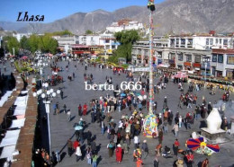 Tibet Lhasa Jokhang Square New Postcard - Tibet