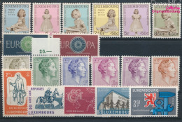 Luxemburg Postfrisch Flüchtlingsjahr 1960 Flüchtlingsjahr, Caritas Europa U.a  (10368803 - Unused Stamps