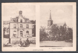Audun-le-Tiche - Moselle - Carte Multivue - La Mairie - L'église Protestante - Autres & Non Classés