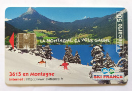 Télécarte France - La Montagne ça Vous Gagne - Sin Clasificación